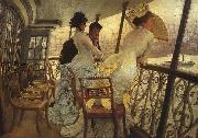 James Tissot Hide and Seek oil on canvas